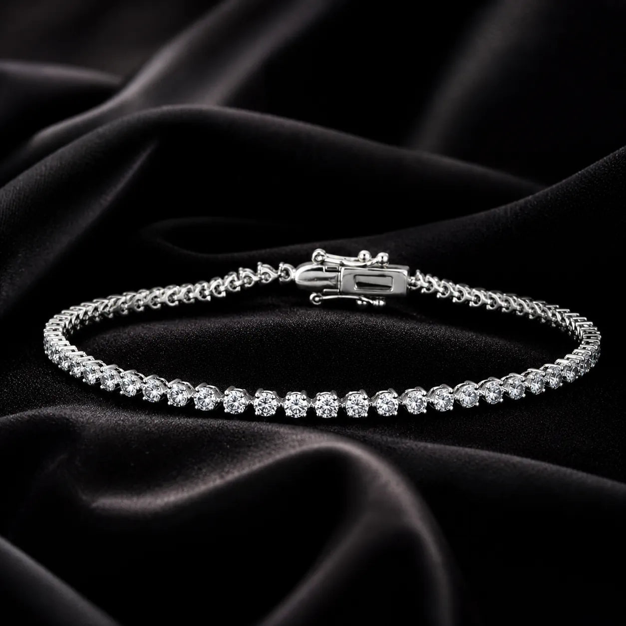 MUHUANG bracelet on black velvet